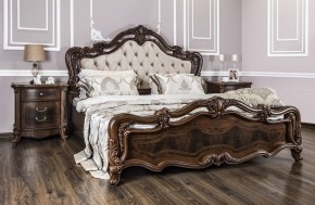 Кровать двуспальная Илона с мягким изголовьем (1800) караваджо в Камышлове - kamyshlov.mebel-74.com | фото