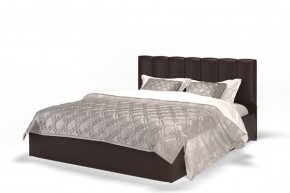 Кровать Элен 1600 + основание с ПМ (Лесмо brown) коричневый в Камышлове - kamyshlov.mebel-74.com | фото