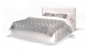 Кровать Элен 1600 + основание с ПМ (Vega white) белый в Камышлове - kamyshlov.mebel-74.com | фото