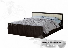 Кровать Фиеста 1600 LIGHT + Проложки LIGHT 1600 ДСП (Венге/Лоредо) в Камышлове - kamyshlov.mebel-74.com | фото