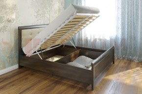 Кровать КР-1034 с мягким изголовьем в Камышлове - kamyshlov.mebel-74.com | фото