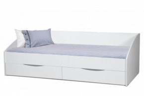 Кровать одинарная "Фея - 3" симметричная New (2000Х900) белая в Камышлове - kamyshlov.mebel-74.com | фото