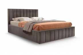 Кровать "Вена" 1600 СТАНДАРТ Вариант 3 Мора коричневый + бельевой ящик с кроватным основанием и подъемным механизмом в Камышлове - kamyshlov.mebel-74.com | фото