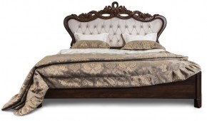 Кровать с мягким изголовьем Афина 1600 (караваджо) в Камышлове - kamyshlov.mebel-74.com | фото