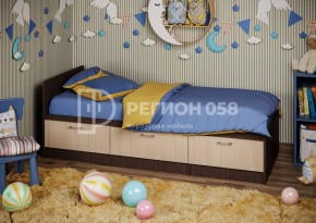 Кровать Юниор-5 ЛДСП в Камышлове - kamyshlov.mebel-74.com | фото