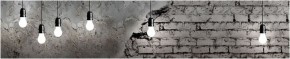 Кухонный фартук с тиснением «бетон» матовый KMB 020 (3000) в Камышлове - kamyshlov.mebel-74.com | фото