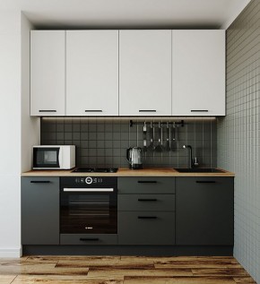 Кухонный гарнитур Вегас 2200 (Стол. 38мм) в Камышлове - kamyshlov.mebel-74.com | фото