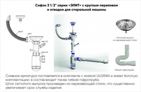 Мойка кухонная ULGRAN U-102 (480) в Камышлове - kamyshlov.mebel-74.com | фото