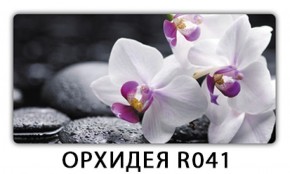 Обеденный раздвижной стол Бриз с фотопечатью Цветы R044 в Камышлове - kamyshlov.mebel-74.com | фото