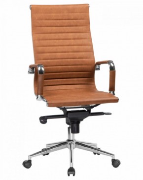 Офисное кресло для руководителей DOBRIN CLARK LMR-101F светло-коричневый №321 в Камышлове - kamyshlov.mebel-74.com | фото