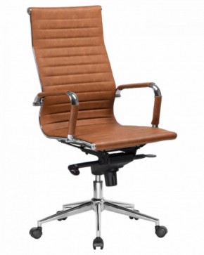 Офисное кресло для руководителей DOBRIN CLARK LMR-101F светло-коричневый №321 в Камышлове - kamyshlov.mebel-74.com | фото
