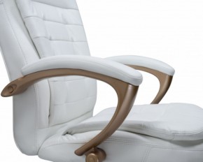 Офисное кресло для руководителей DOBRIN DONALD LMR-106B белый в Камышлове - kamyshlov.mebel-74.com | фото