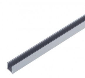 Планка торцевая "П" 4 мм для стеновой панели (алюминий) в Камышлове - kamyshlov.mebel-74.com | фото