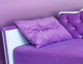 Подушка с 2-мя стразами для кровати ФЕЯ в Камышлове - kamyshlov.mebel-74.com | фото