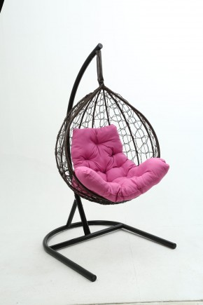 Подвесное кресло Бароло (коричневый/розовый) в Камышлове - kamyshlov.mebel-74.com | фото