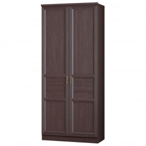 Шкаф для одежды 2-дверный Лира №56 Дуб нортон темный в Камышлове - kamyshlov.mebel-74.com | фото