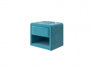 PROxSON Тумба Cube (Ткань: Велюр Shaggy Azure) 52x41 в Камышлове - kamyshlov.mebel-74.com | фото