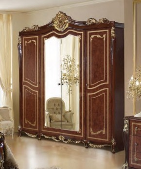 Шкаф 4-х дверный с зеркалами (19.144) Джоконда в Камышлове - kamyshlov.mebel-74.com | фото