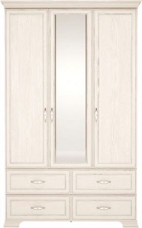 Шкаф для одежды с зеркалом 3-х дв Венеция 1 бодега в Камышлове - kamyshlov.mebel-74.com | фото