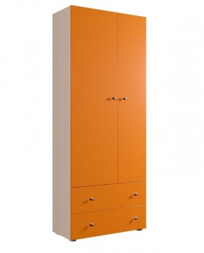 Шкаф ДМ 800 с 2-мя ящиками (оранж) в Камышлове - kamyshlov.mebel-74.com | фото