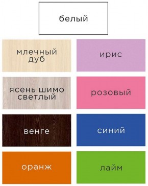 Шкаф ДМ 800 с 2-мя ящиками (розовый) в Камышлове - kamyshlov.mebel-74.com | фото
