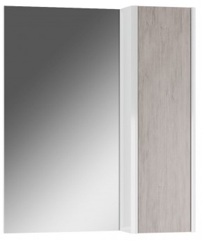 Шкаф-зеркало Uno 60 Дуб серый левый/правый Домино (DU1503HZ) в Камышлове - kamyshlov.mebel-74.com | фото