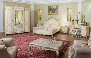 Спальный гарнитур Мона Лиза (крем) 1800 в Камышлове - kamyshlov.mebel-74.com | фото