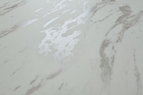 Стол RIETI 200 KL-99 Белый мрамор матовый, итальянская керамика / черный каркас, ®DISAUR в Камышлове - kamyshlov.mebel-74.com | фото