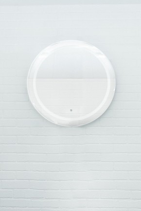 Зеркало Gia 75 white с подсветкой Sansa (SGa1044Z) в Камышлове - kamyshlov.mebel-74.com | фото