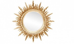 Зеркало круглое золото (1810(1) в Камышлове - kamyshlov.mebel-74.com | фото