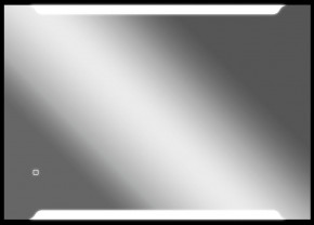 Зеркало Оттава 1000х700 с подсветкой Домино (GL7028Z) в Камышлове - kamyshlov.mebel-74.com | фото