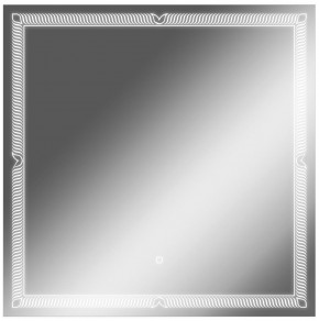 Зеркало Паликир 700х700 с подсветкой Домино (GL7051Z) в Камышлове - kamyshlov.mebel-74.com | фото