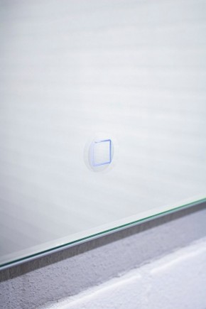 Зеркало Quadro 100 alum (линза) с подсветкой Sansa (SQL1030Z) в Камышлове - kamyshlov.mebel-74.com | фото