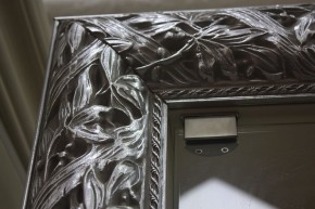 Зеркало Тиффани Premium черная/серебро (ТФСТ-2(П) в Камышлове - kamyshlov.mebel-74.com | фото